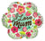 Convergram Mylar & Foil I Love You Mum Green Flower 18″ Balloon