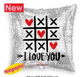 I Love You Tic Tac Toe Holographic 18″ Balloon