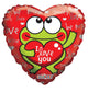 ILY Frog 18″ Balloon