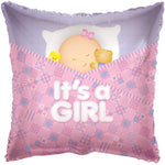 It's a Girl Naptime 18″ Balloon