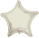 Ivory 18″ Star Balloon