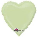 Leaf Green Heart 18″ Balloon