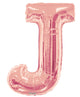 Letter J Rose Gold 34" Balloon