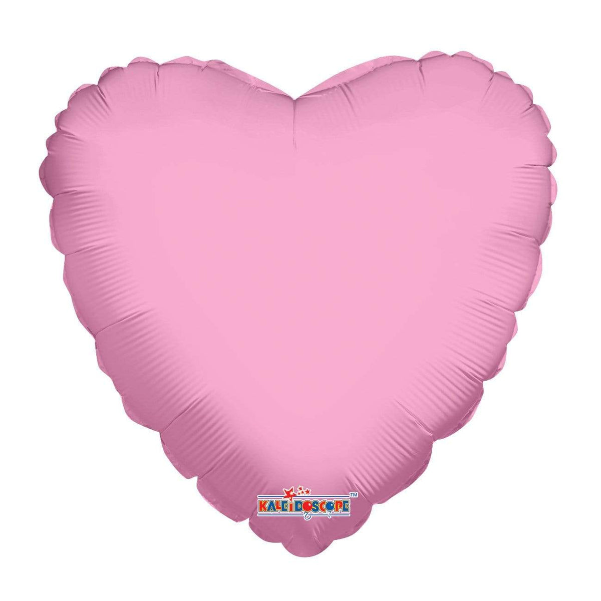 Convergram Mylar & Foil Light Pink Heart with Attached Ribbon 17″ Balloons (25 count)