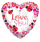 Love You Ladybugs 18″ Balloon