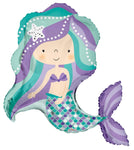 Convergram Mylar & Foil Mermaid 36″ Balloon