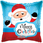 Convergram Mylar & Foil Merry Christmas From Santa 18″ Balloon