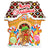 Convergram Mylar & Foil Merry Christmas Gingerbread House 18″ Balloon