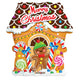 Merry Christmas Gingerbread House 18″ Balloon