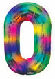 Number 0 Rainbow 34″ Balloon