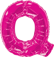 Convergram Mylar & Foil Pink Letter Q 34″ Balloon