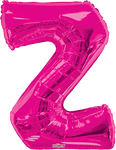 Convergram Mylar & Foil Pink Letter Z 34″ Balloon