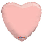 Convergram Mylar & Foil Rose Gold Heart 18″ Balloon