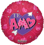 Convergram Mylar & Foil Te Amo Funky Heart