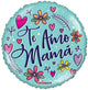 Te Amo Mamá Flores 18″ Balloon