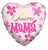 Convergram Mylar & Foil Te Quiero Mamá Pink Heart 18″ Balloon