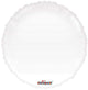 White Round 18″ Gellibean Balloon