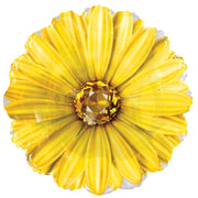Convergram Mylar & Foil Yellow Rhinestone Daisy Flower 18″ Balloon