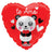 Convergram Oso Panda Te Amo 18″ Balloon