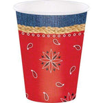 Convergram Party Supplies Bandanarama 12oz Cups (8 count)