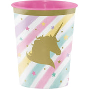 Convergram Party Supplies Unicorn Spkle 16oz Cup