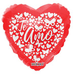 Convergram Te Amo Paper Cuts 18″ Balloon