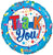 Convergram Thank You! Healthy 18″ Balloon