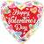 Conversation Heart Valentine 18″ Foil Balloon by betallic from Instaballoons