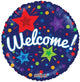 18" Welcome Prismatic Stars - Conver USA