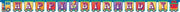 Creative Converting Circus Train Big Top Happy Birthday Banner