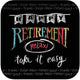 Happy Retirement Paper Plates 9″ (8 count)