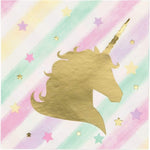 Creative Converting Party Supplies Unicorn Sparkle Beverage Napkins (16 count)