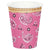 Creative Converting Pink Bandana Paper Cups 9oz (8 count)