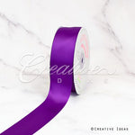 Creative Ideas Party Supplies Plum Single Face Satin Ribbon 50 Yards 1 1/2″