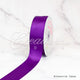 Plum Single Face Satin Ribbon 50 Yards 1 1/2″