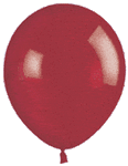Burgundy Celebrity/Decorator 5″ Latex Balloons (144)