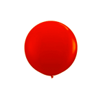 Cherry Red Celebrity/Decorator 36″ Spherical Latex Balloons (10)