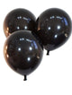 Midnight Black 12″ Latex Balloons (144 count)