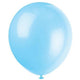 Pastel Baby Blue Celebrity/Decorator 12″ Latex Balloons (144)