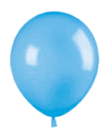 Creative Latex Sky Blue Celebrity/Decorator 5″ Latex Balloons (144)