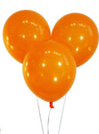 Creative Latex Sunburst Orange Celebrity/Decorator 12″ Latex Balloons (144)