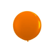 Sunburst Orange Celebrity/Decorator 36″ Spherical Latex Balloons (10)