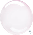 Crystal Clearz Petite Light Pink 10″ Foil Balloon by Anagram from Instaballoons