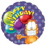 Garfield Birthday Balloon 17″ Balloon