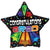 CTI Mylar & Foil Congratulations Grad Bursting Star 17″ Balloon