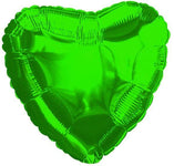 CTI Mylar & Foil Green Heart 18″ Balloon