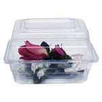 4" x 3" x 3" Boutonniere Plastic Box (50 count)