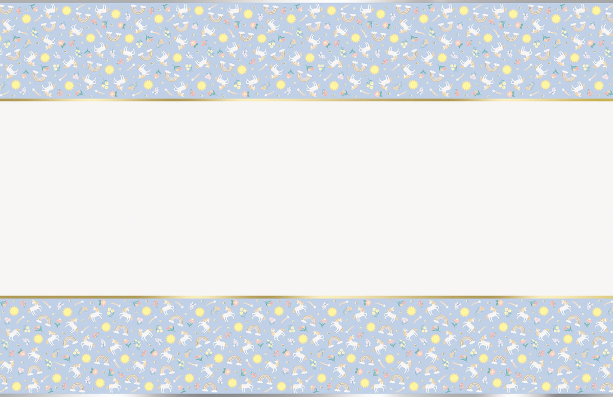 Dainty Unicorn Magical Foil Tablecover by Unique from Instaballoons