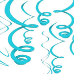Deco Swirls - PL Crbn White by Amscan from Instaballoons