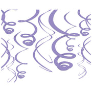 Deco Swirls - PL New Purple by Amscan from Instaballoons